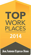 Top Work Places 2014 Award - San Antonio Express News