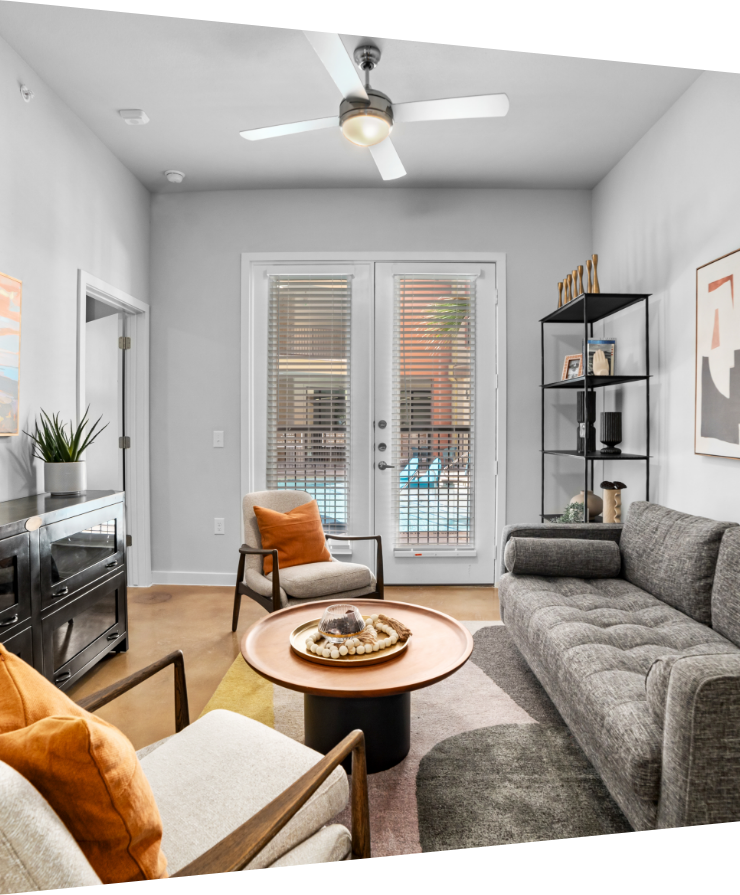 a modern living room